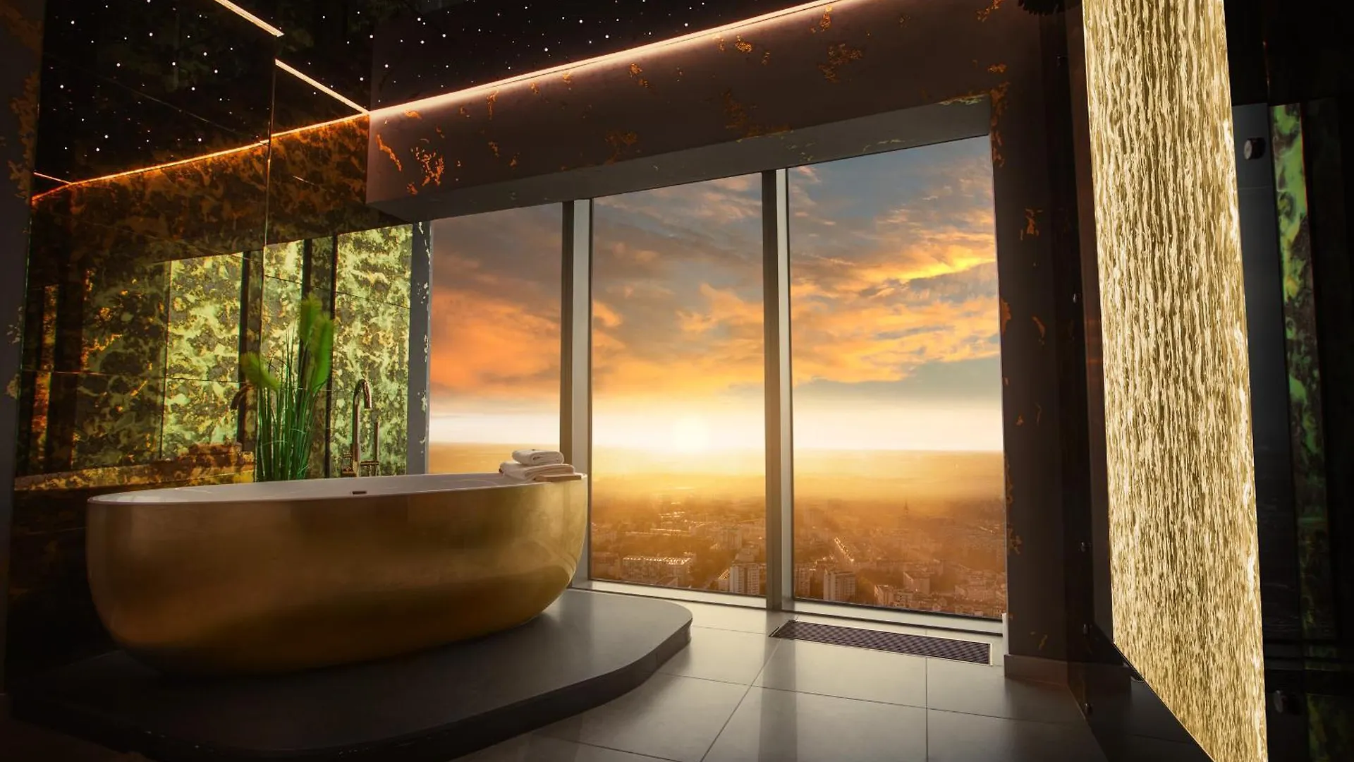 30Th+ Floor Apartments In Sky Tower Vratislav Polsko